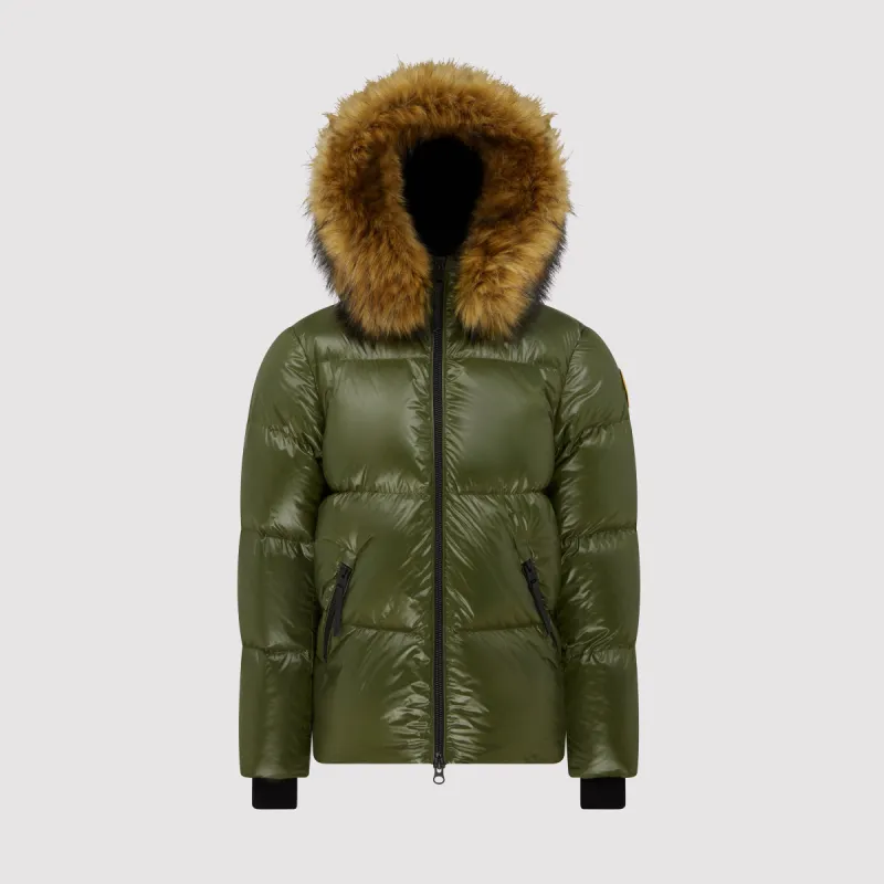 Men's Arctic Faux Puffer in Khaki sold by Arctic Army