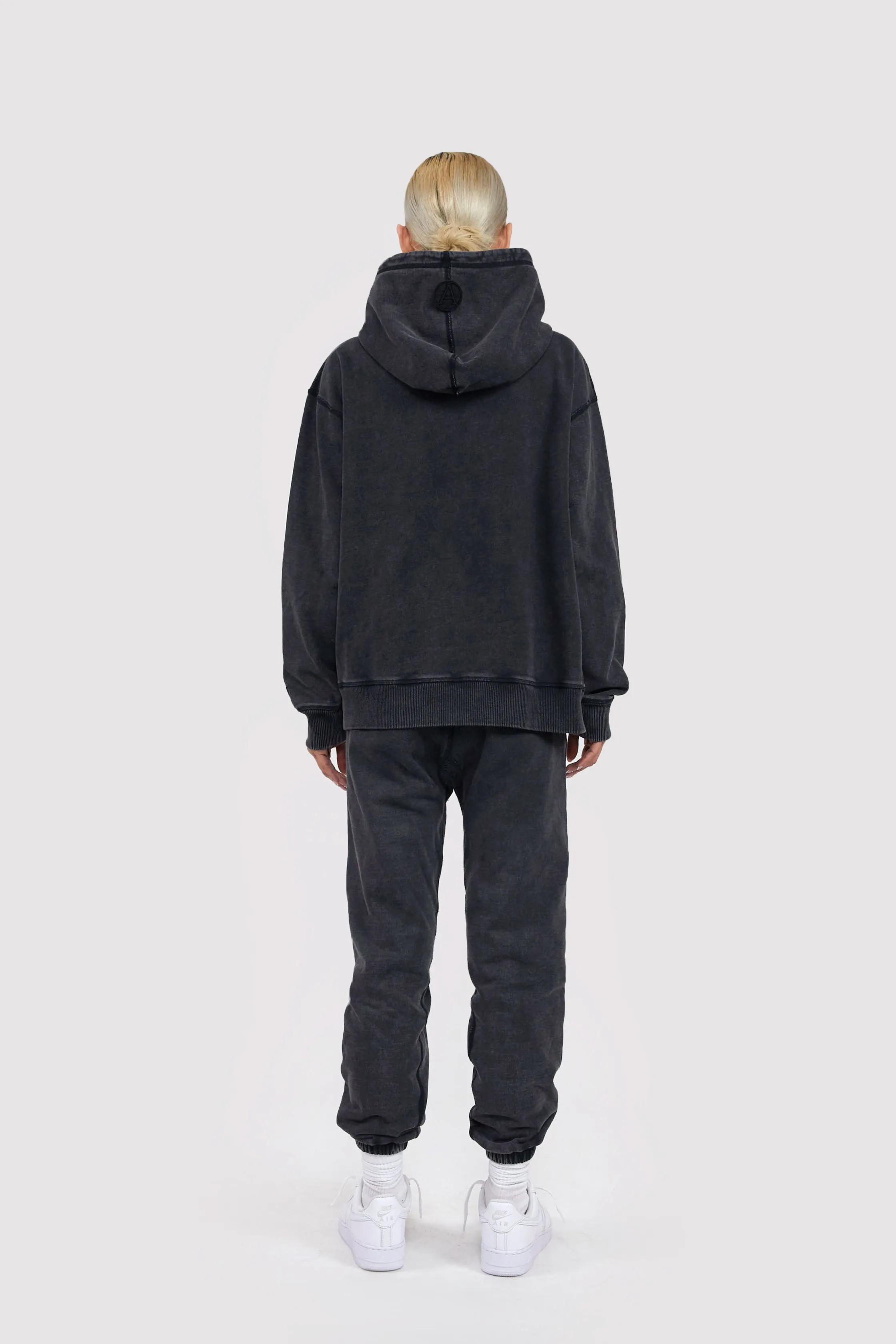 Women's AA Hoodie in Washed Black sold by Arctic Army product image thumbnail 4