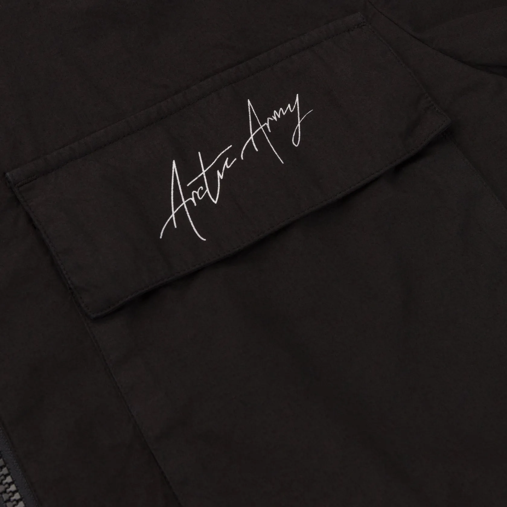 Script Cargo Shirt in Black sold by Arctic Army product image thumbnail 4