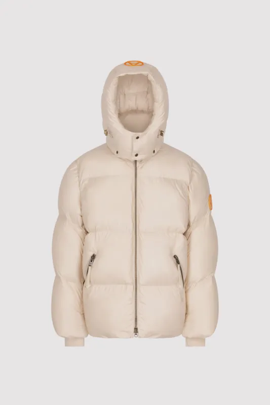 Men's Puffer in Chalk sold by Arctic Army