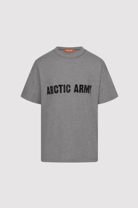 Men's AA T-Shirt in Grey sold by Arctic Army
