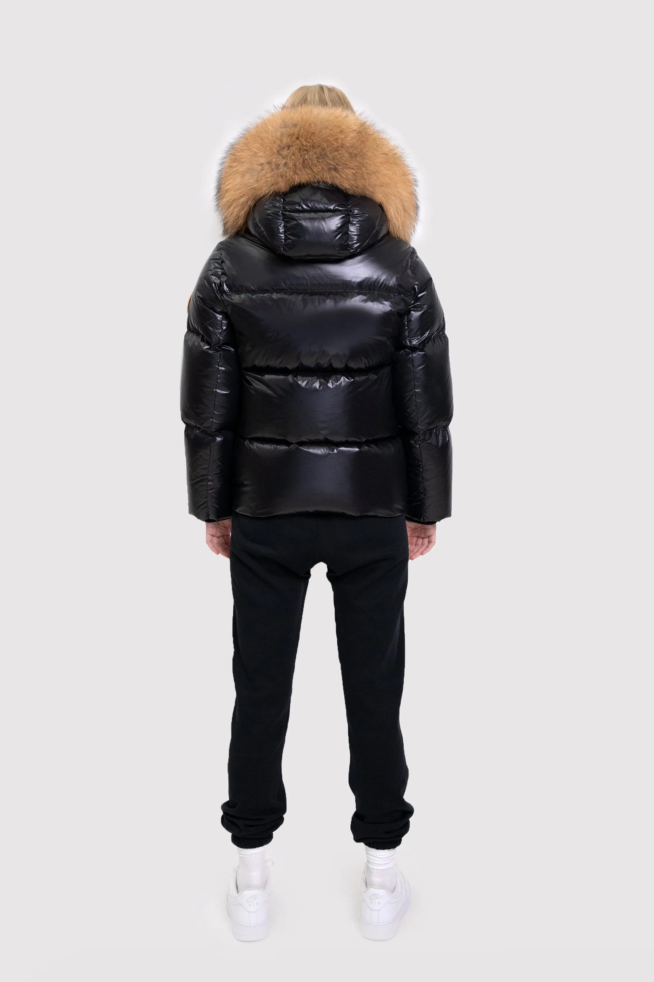 Women's Puffer with Fur in Black sold by Arctic Army product image thumbnail 5