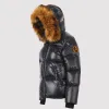 Women's Heavyweight Arctic Puffer Jacket in Black sold by Arctic Army