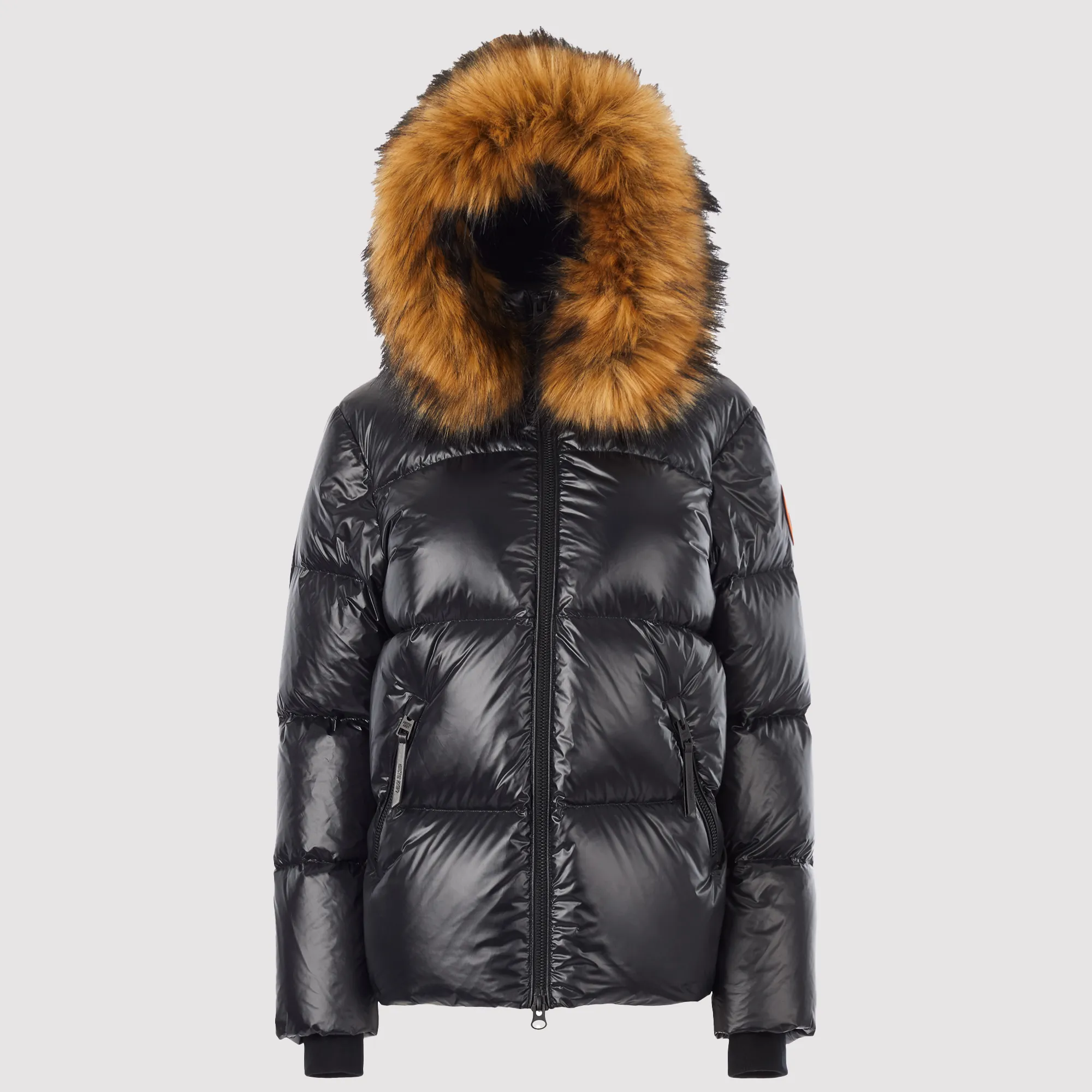 Women's Heavyweight Arctic Puffer Jacket in Black sold by Arctic Army