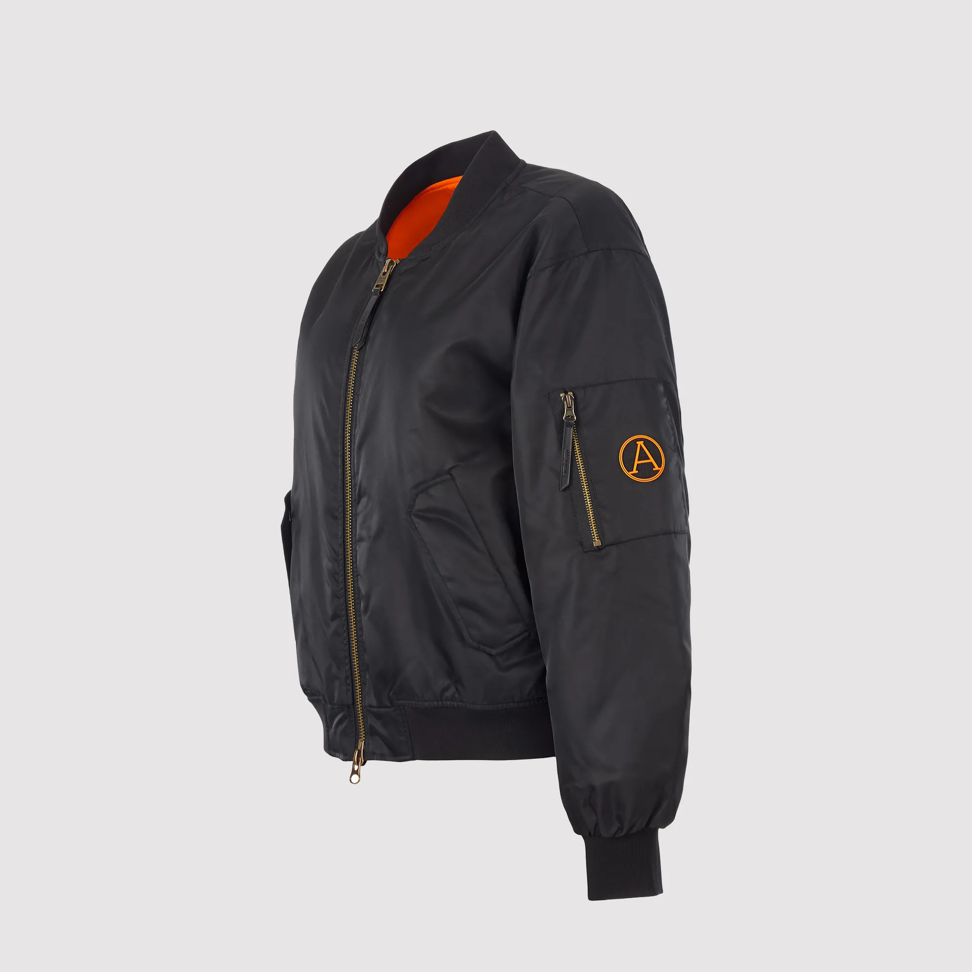 Midweight Arctic Bomber Jacket in Black sold by Arctic Army product image thumbnail 2