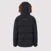 Men's Heavyweight Arctic Long Down Parka Jacket in Black sold by Arctic Army