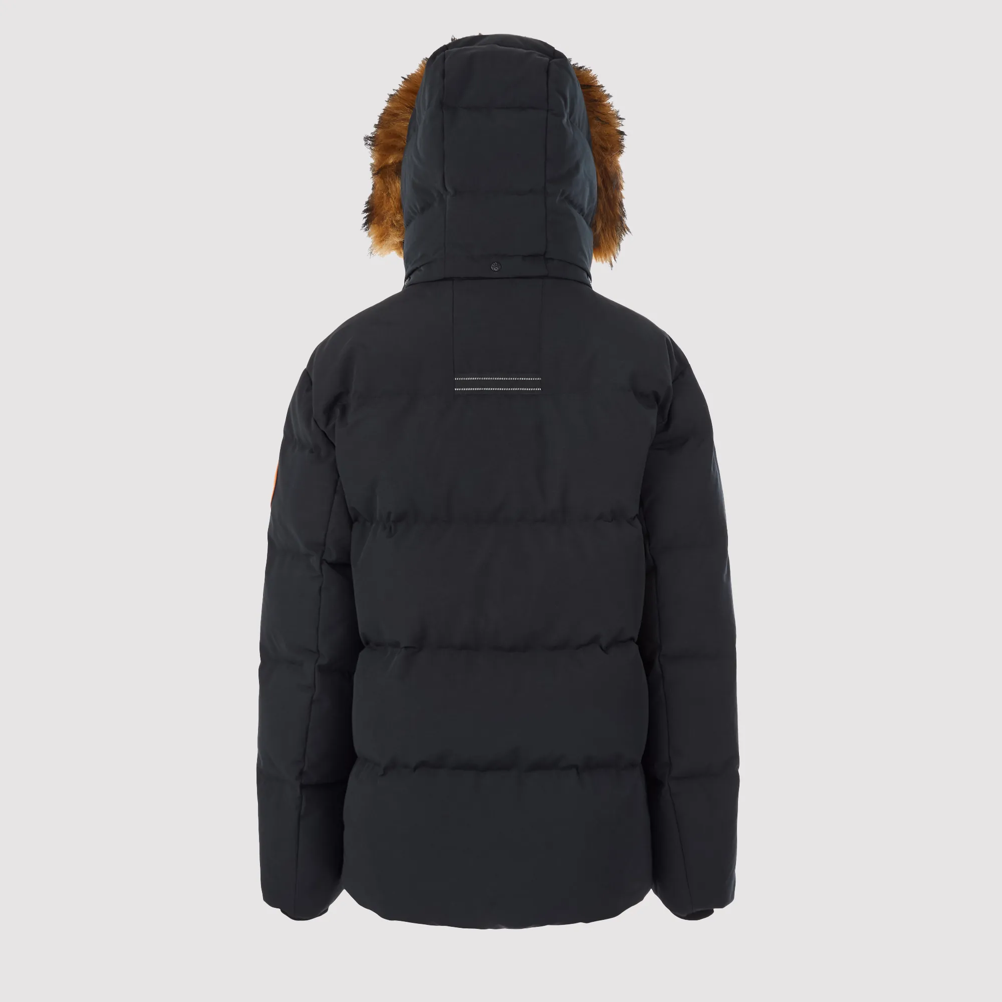 Men's Heavyweight Arctic Long Down Parka Jacket in Black sold by Arctic Army product image thumbnail 3
