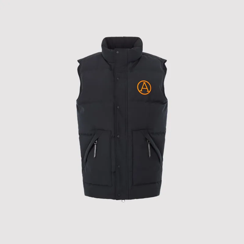 Men's Heavyweight Arctic Gilet in Black sold by Arctic Army