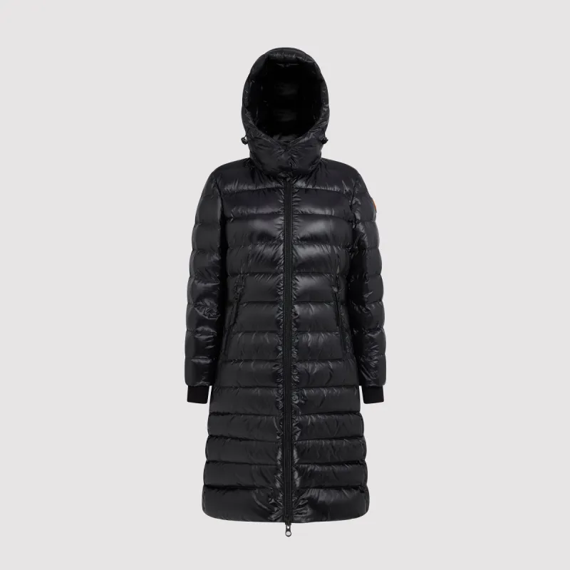 Women's Arctic Long Puffer in Black sold by Arctic Army