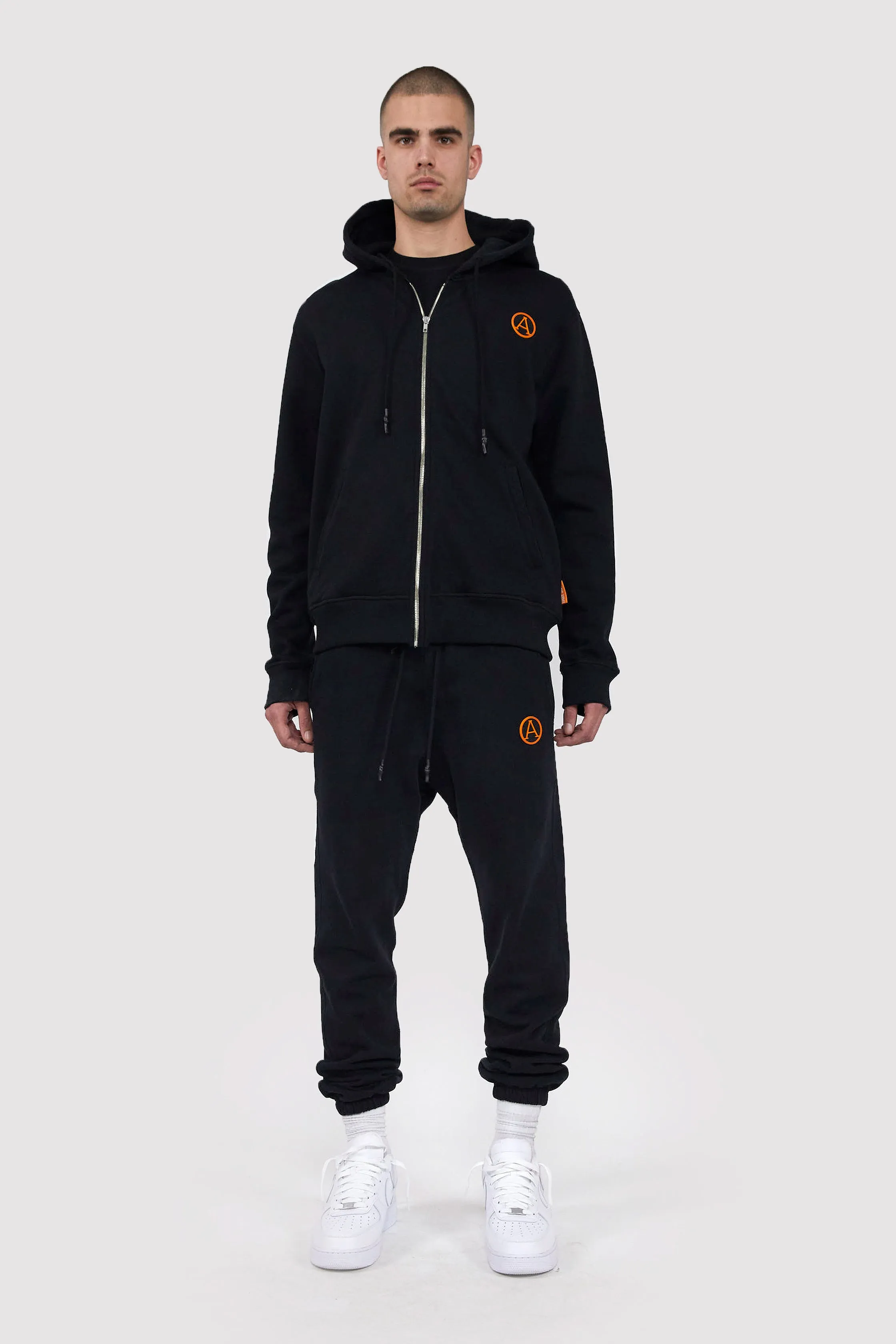 Men's Badge Hoodie in Black sold by Arctic Army product image thumbnail 2