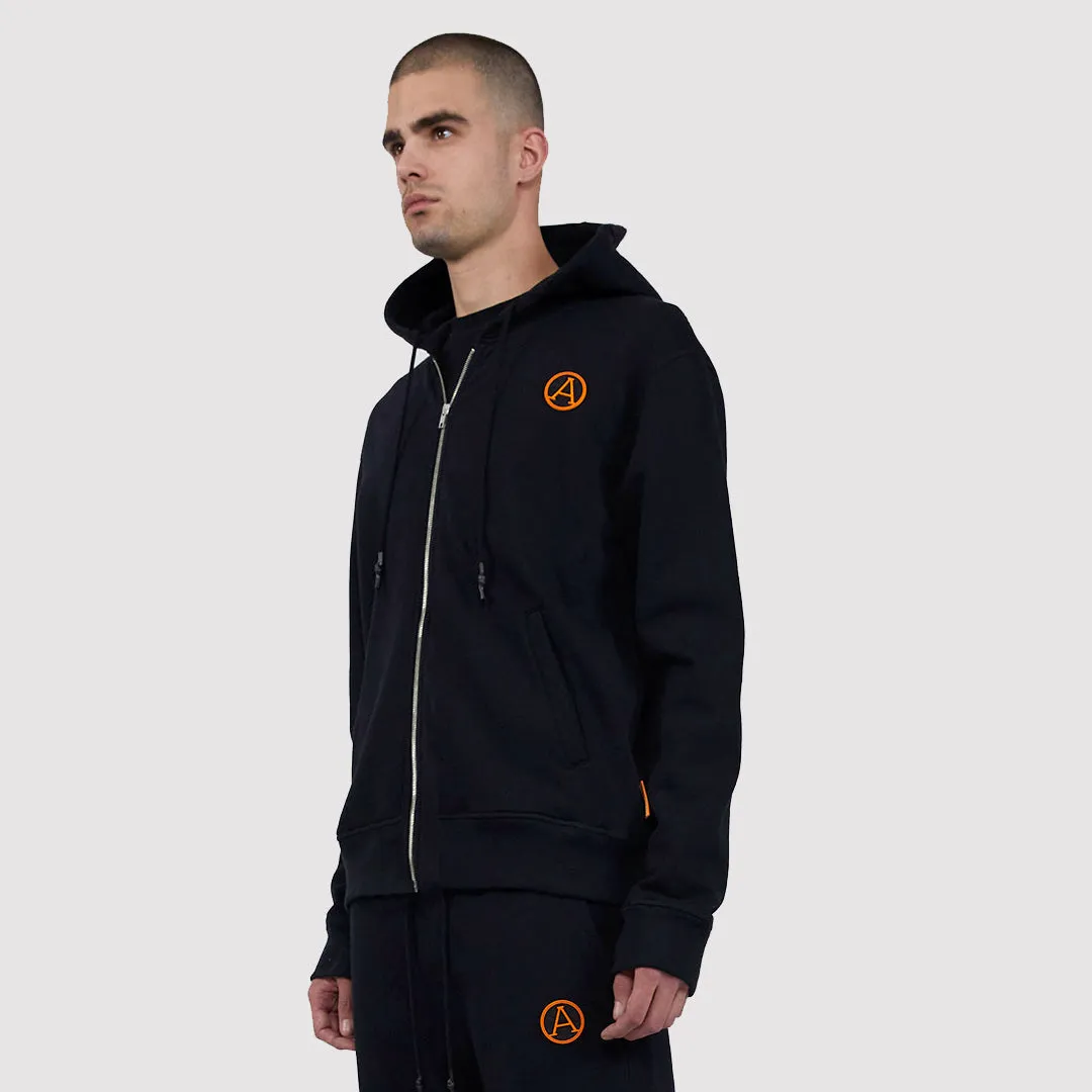 Men's Badge Hoodie in Black sold by Arctic Army product image thumbnail 4