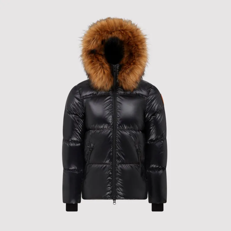 Women's Arctic Faux Puffer in Black sold by Arctic Army