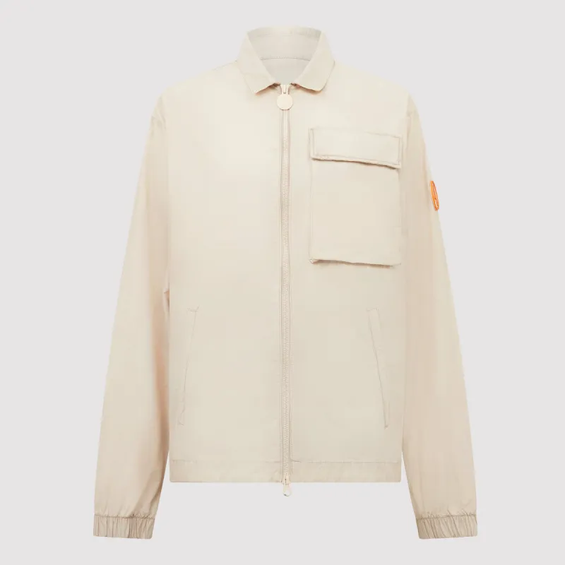 Men's Cargo Pocket LS Shirt in Washed Chalk sold by Arctic Army