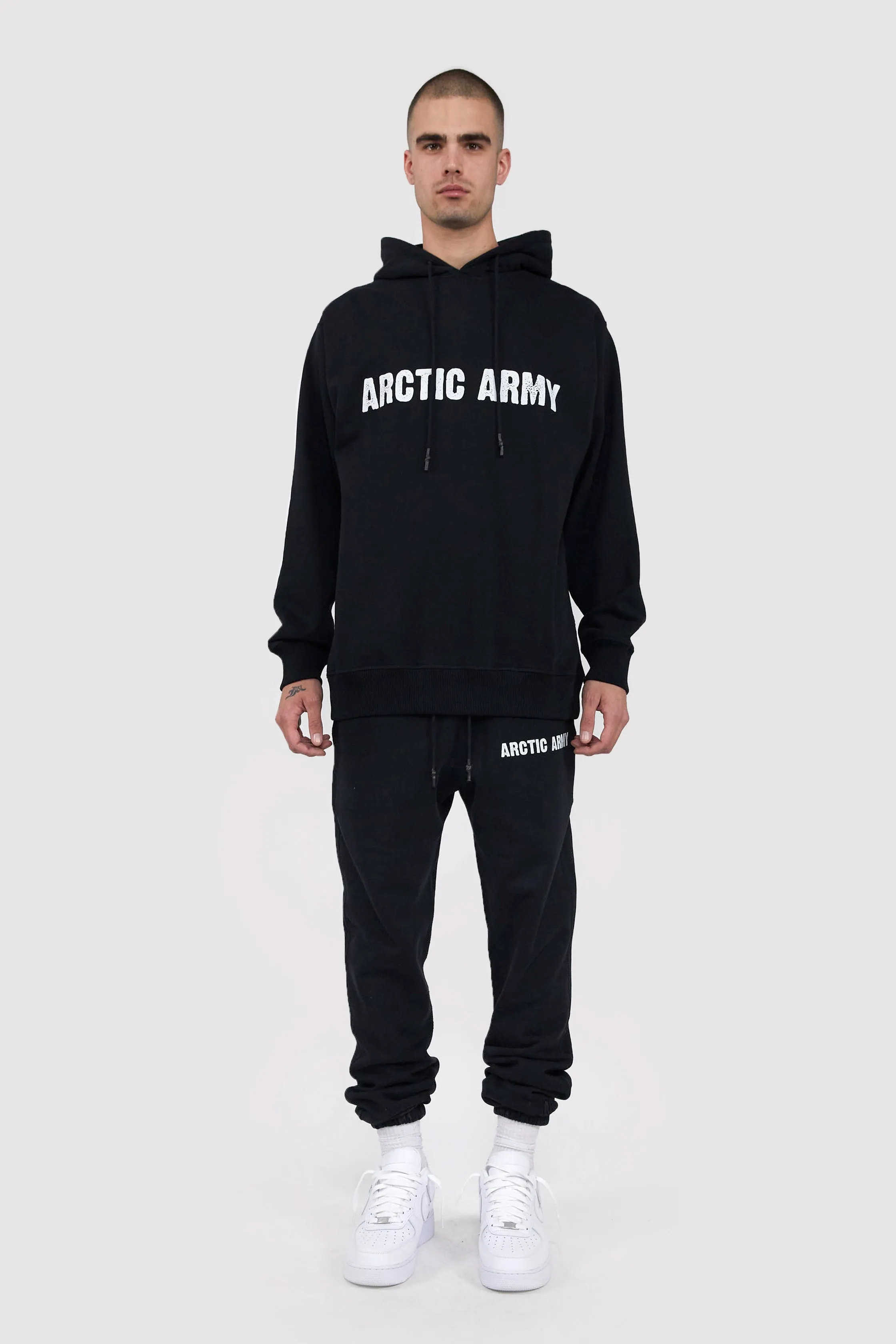 Men's AA Hoodie in Black sold by Arctic Army product image thumbnail 3