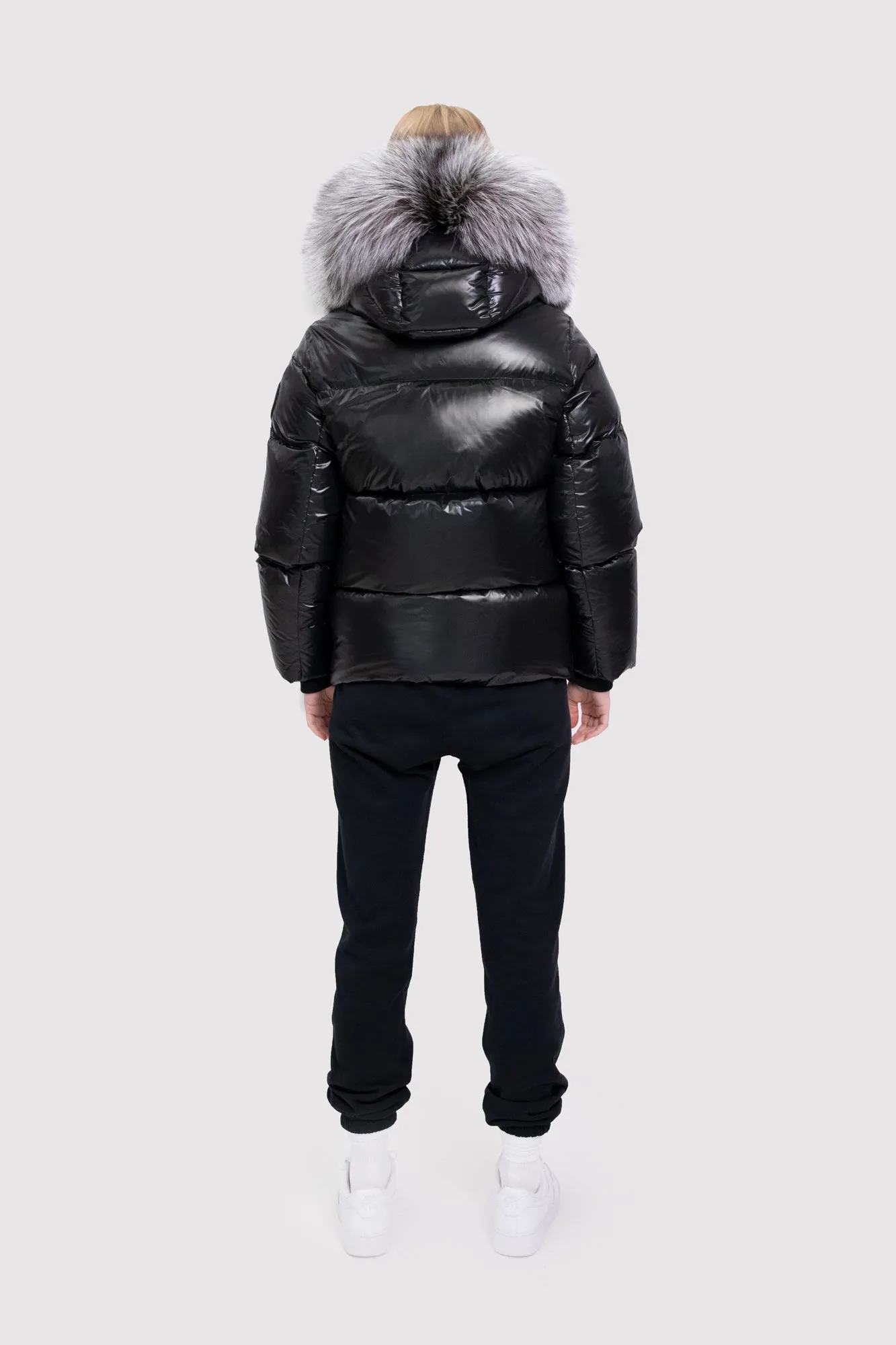 Women's Black Edition Puffer with Fur in Black sold by Arctic Army product image thumbnail 5