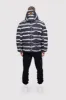 Men's Chinchilla Print Puffer in Black sold by Arctic Army