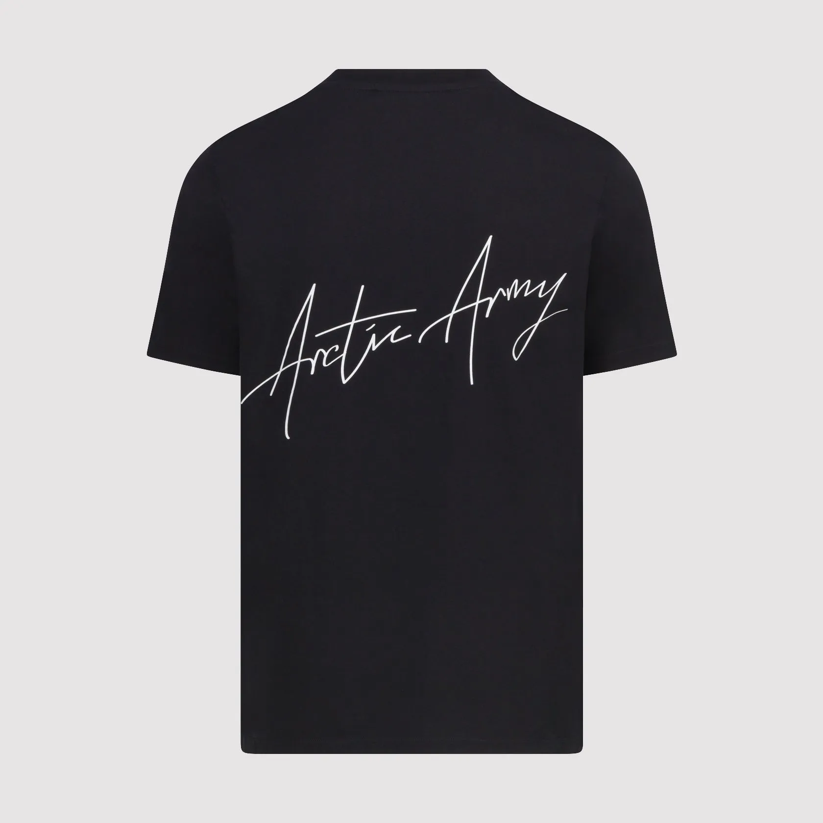 Script T-Shirt in Black sold by Arctic Army product image thumbnail 2