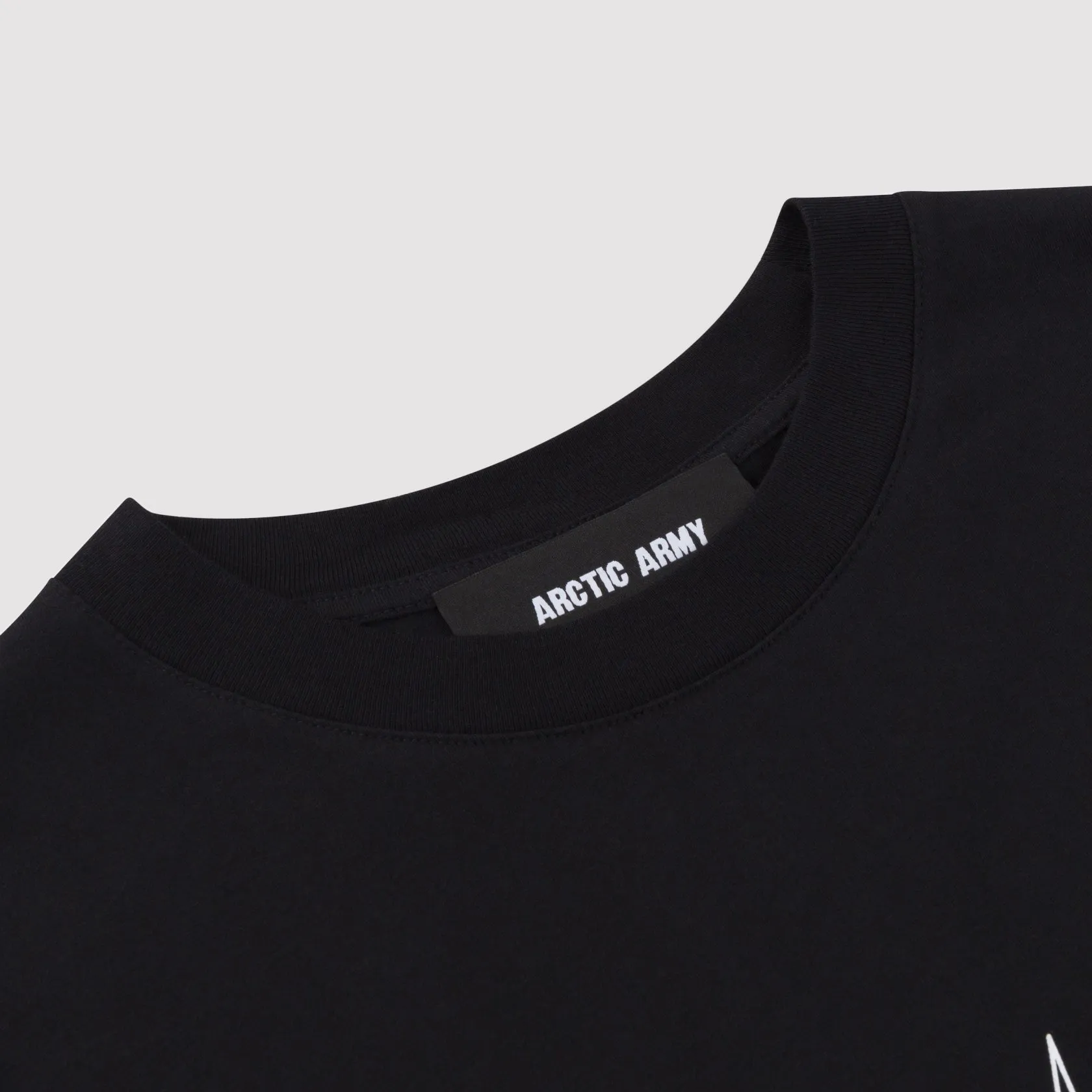Script T-Shirt in Black sold by Arctic Army product image thumbnail 3