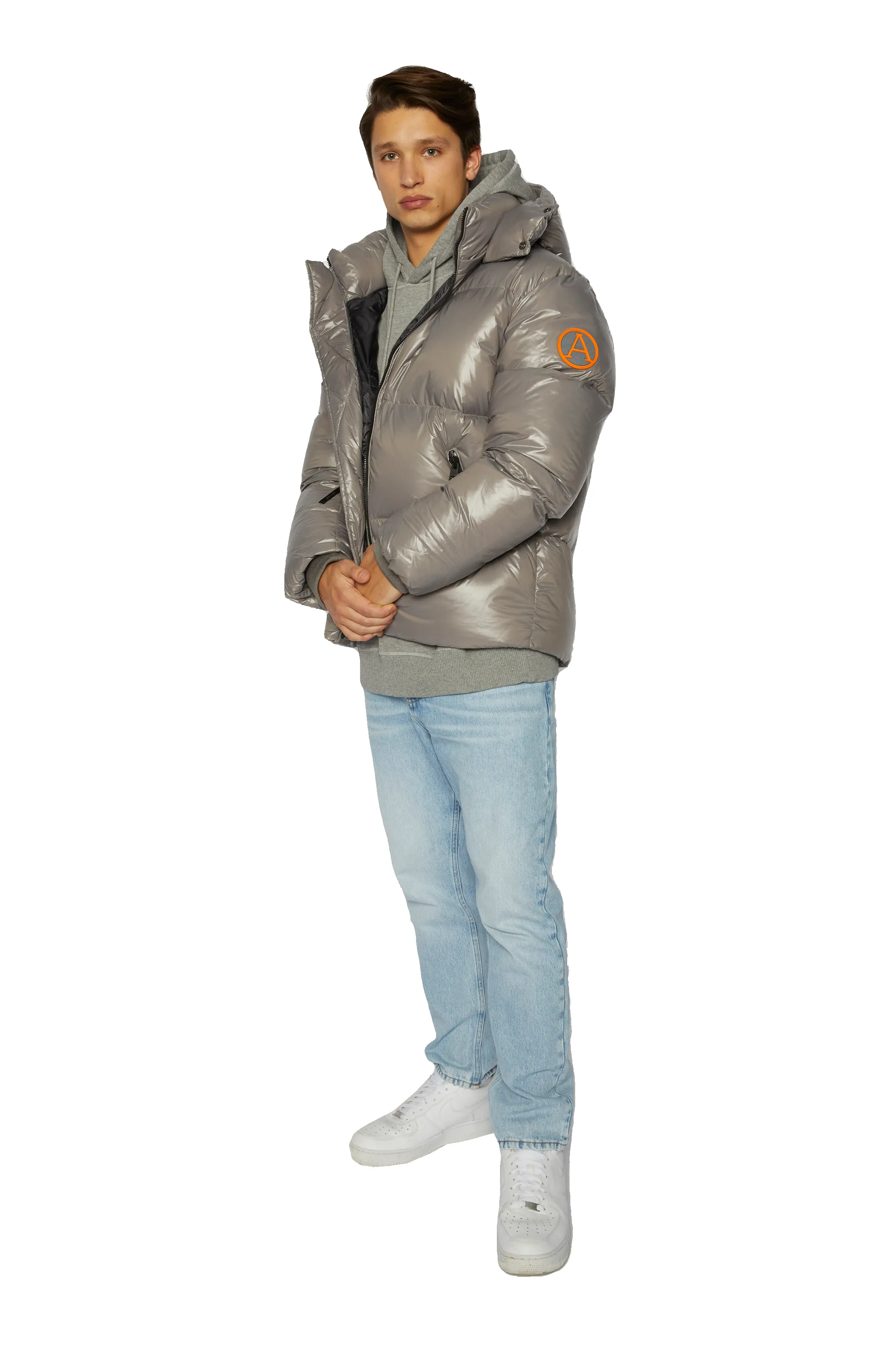 Men's Puffer in Grey sold by Arctic Army product image thumbnail 3