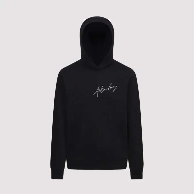 Script Hoodie in Black sold by Arctic Army
