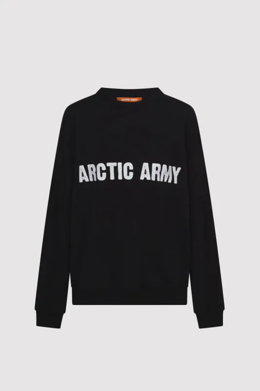 Women's AA Sweatshirt in Black sold by Arctic Army