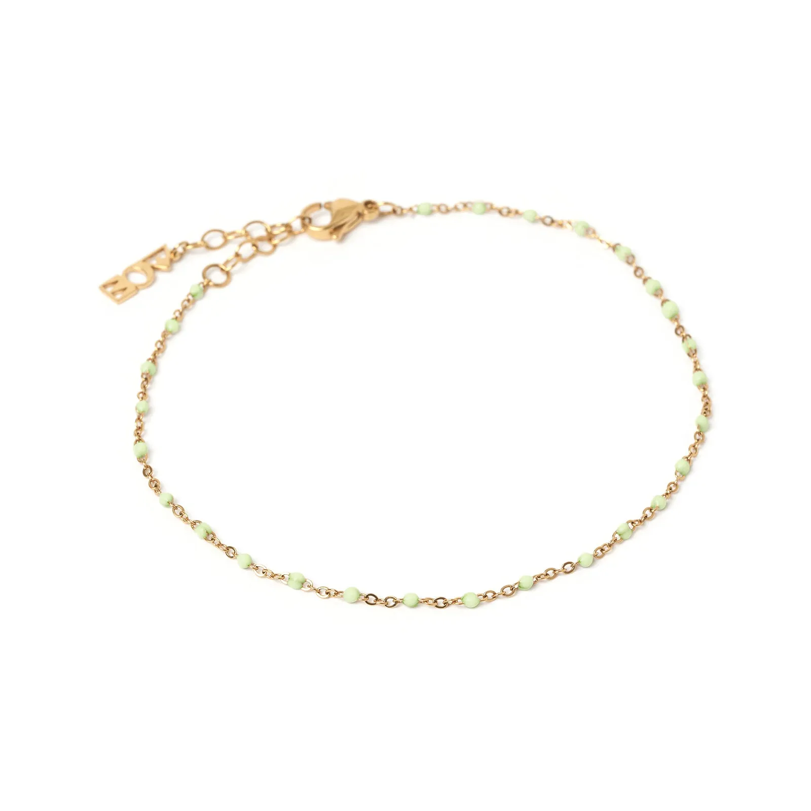 Peggy Gold and Enamel Anklet - Mint sold by Arms Of Eve