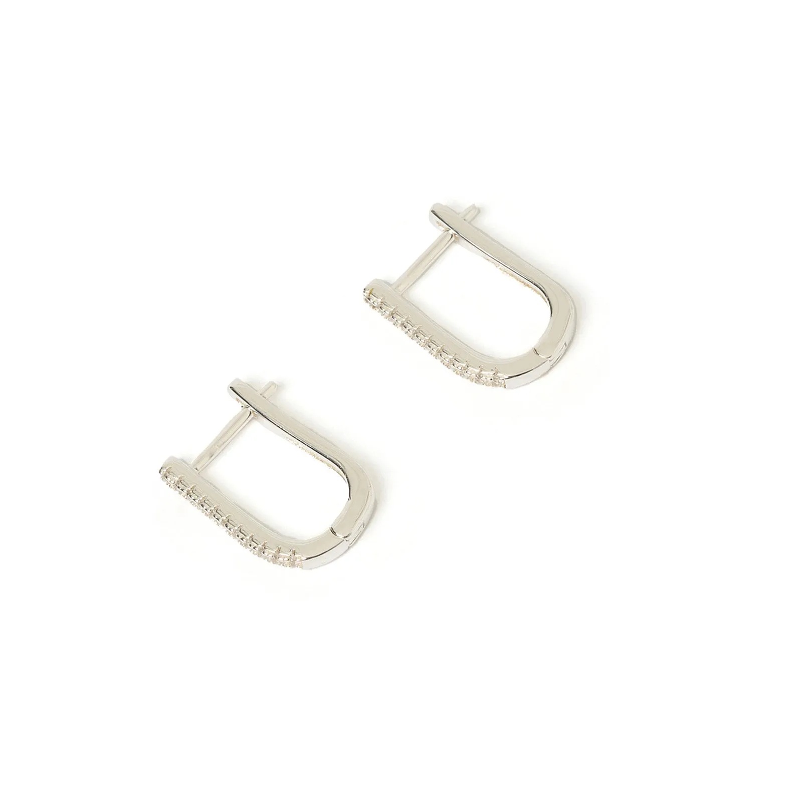 Eloise Silver and Zircon Earrings sold by Arms Of Eve