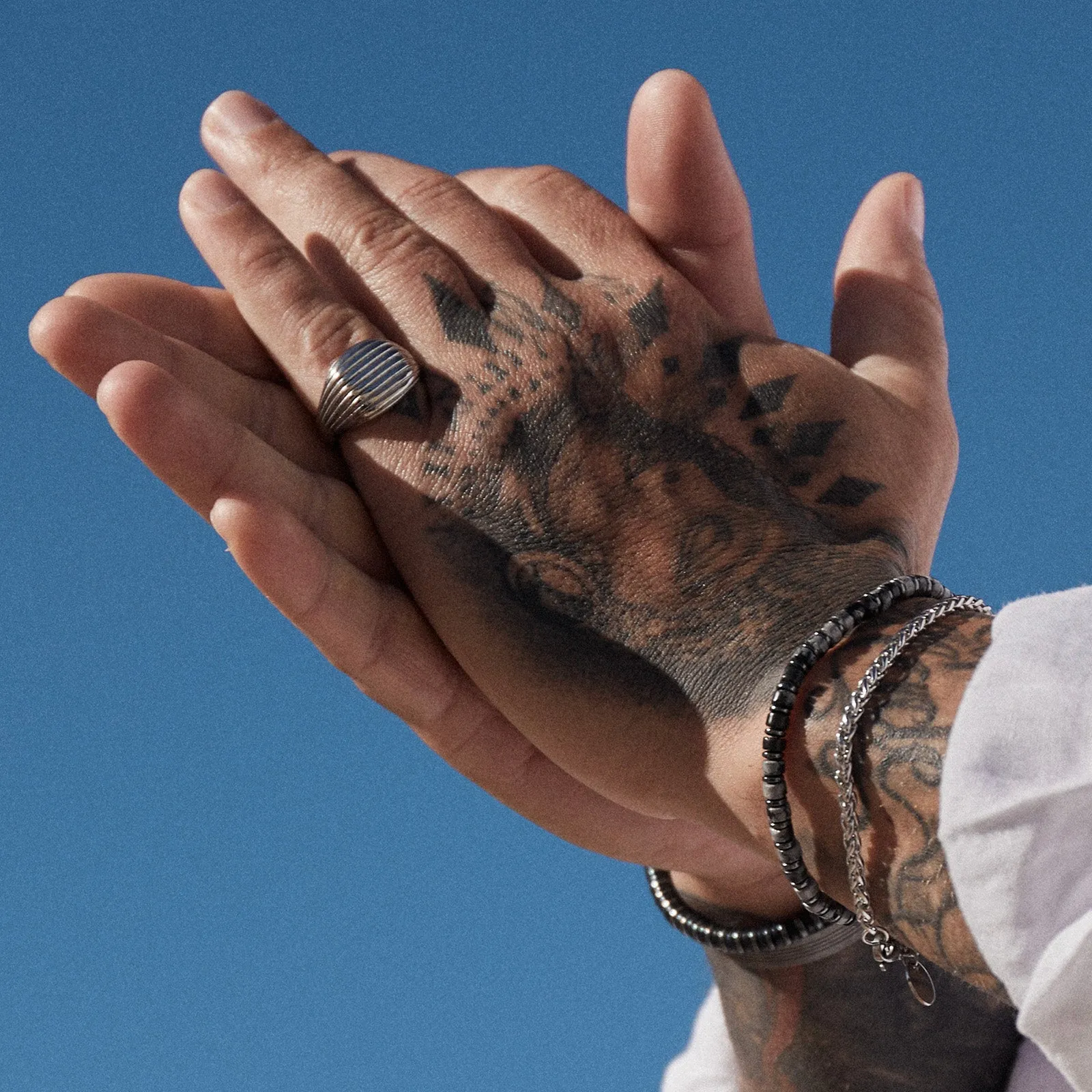 Izaac Silver Ring sold by Arms Of Eve product image thumbnail 4