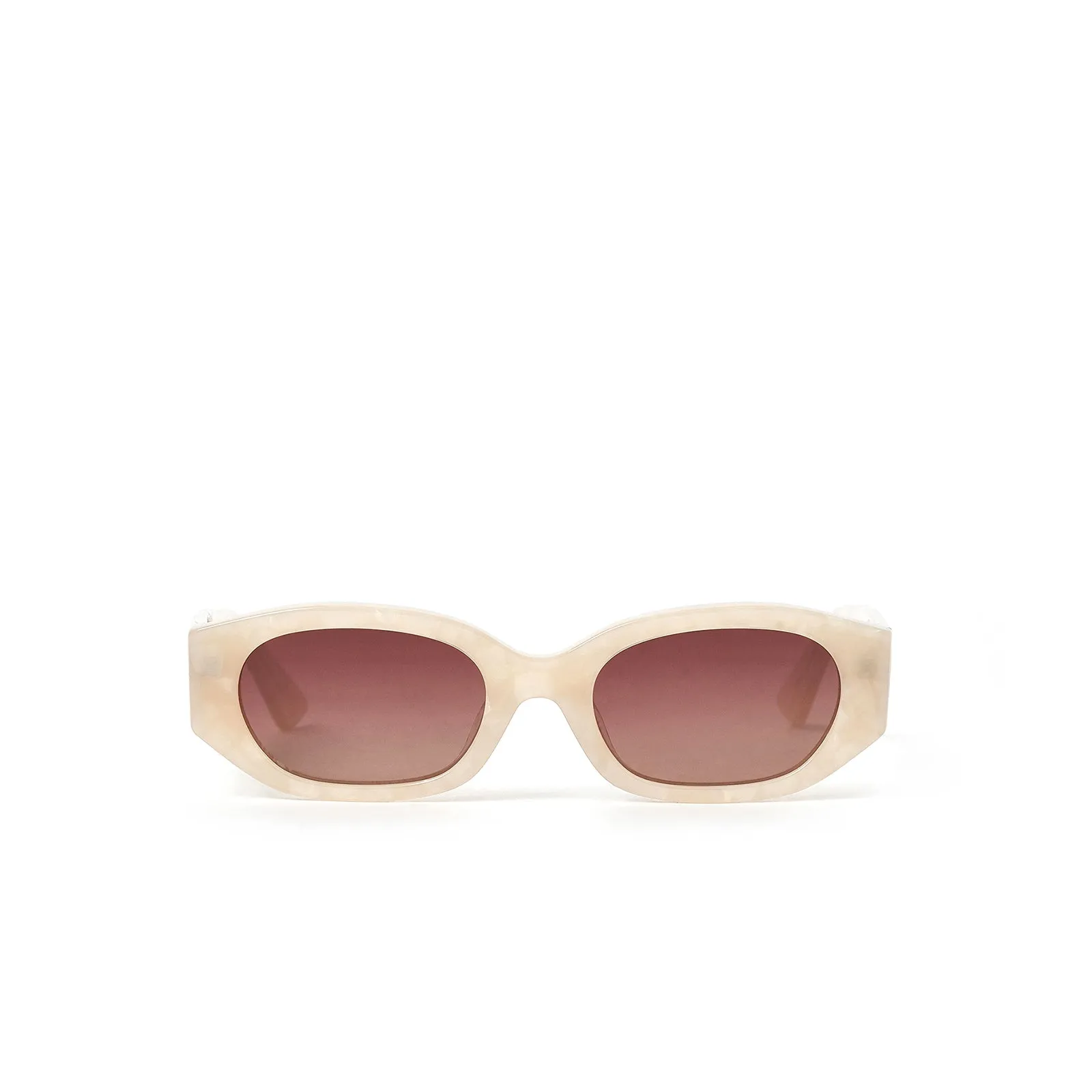 Hendrix Sunglasses - Cream Marle sold by Arms Of Eve