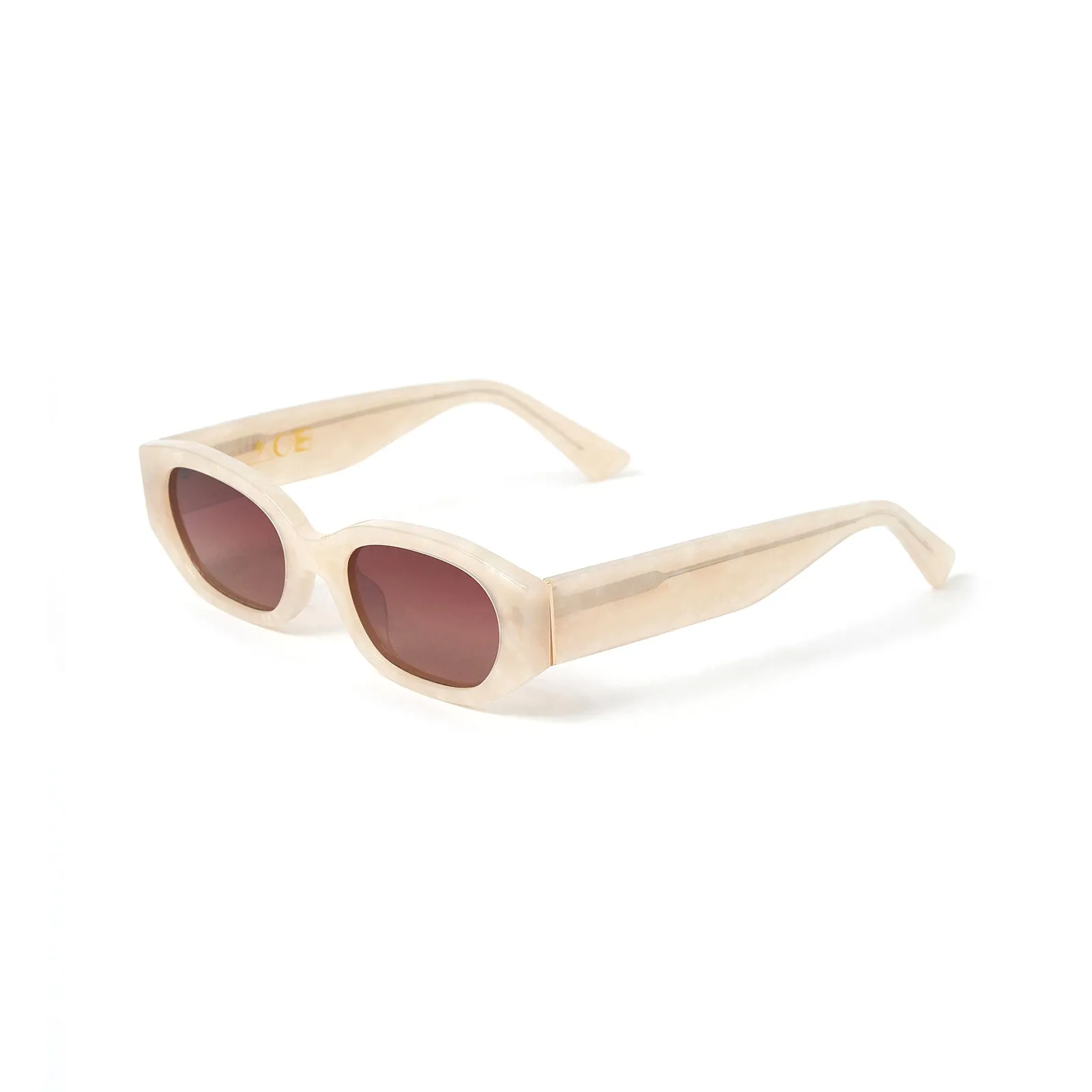 Hendrix Sunglasses - Cream Marle sold by Arms Of Eve product image thumbnail 4