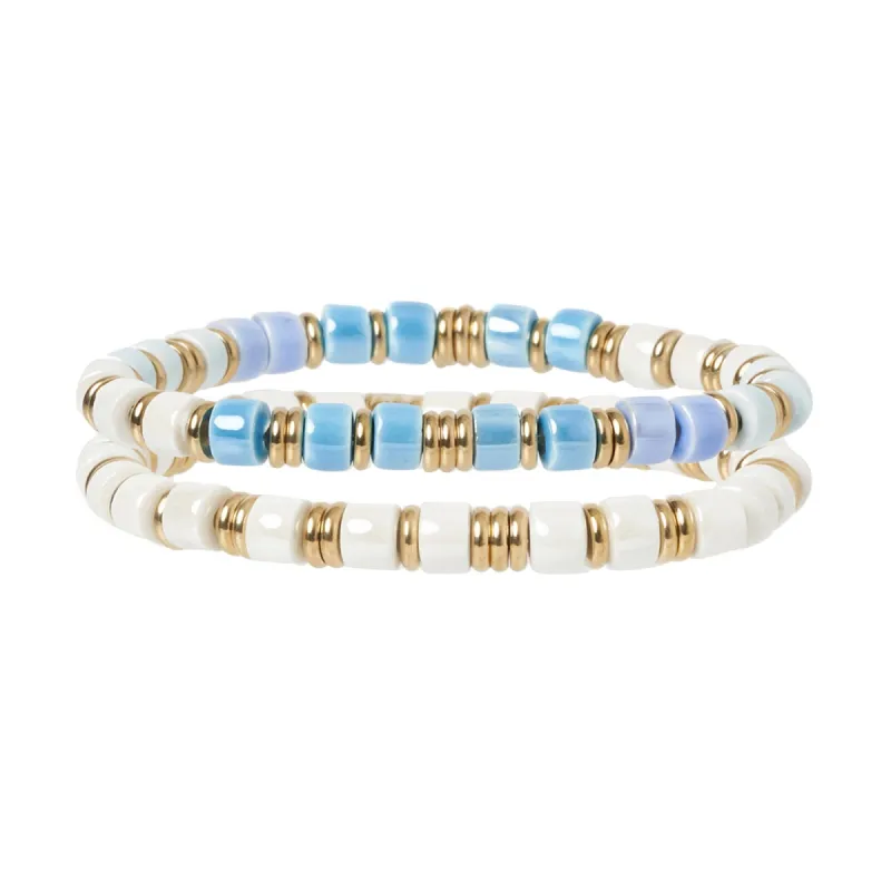 Skylar Bracelet Stack - Riviera sold by Arms Of Eve