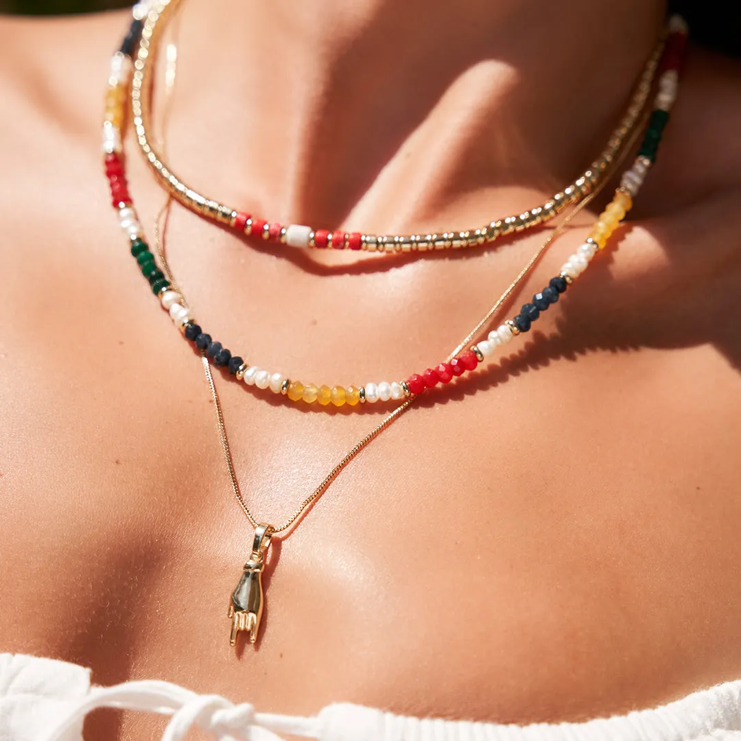 Firenze Gemstone Necklace sold by Arms Of Eve product image thumbnail 2