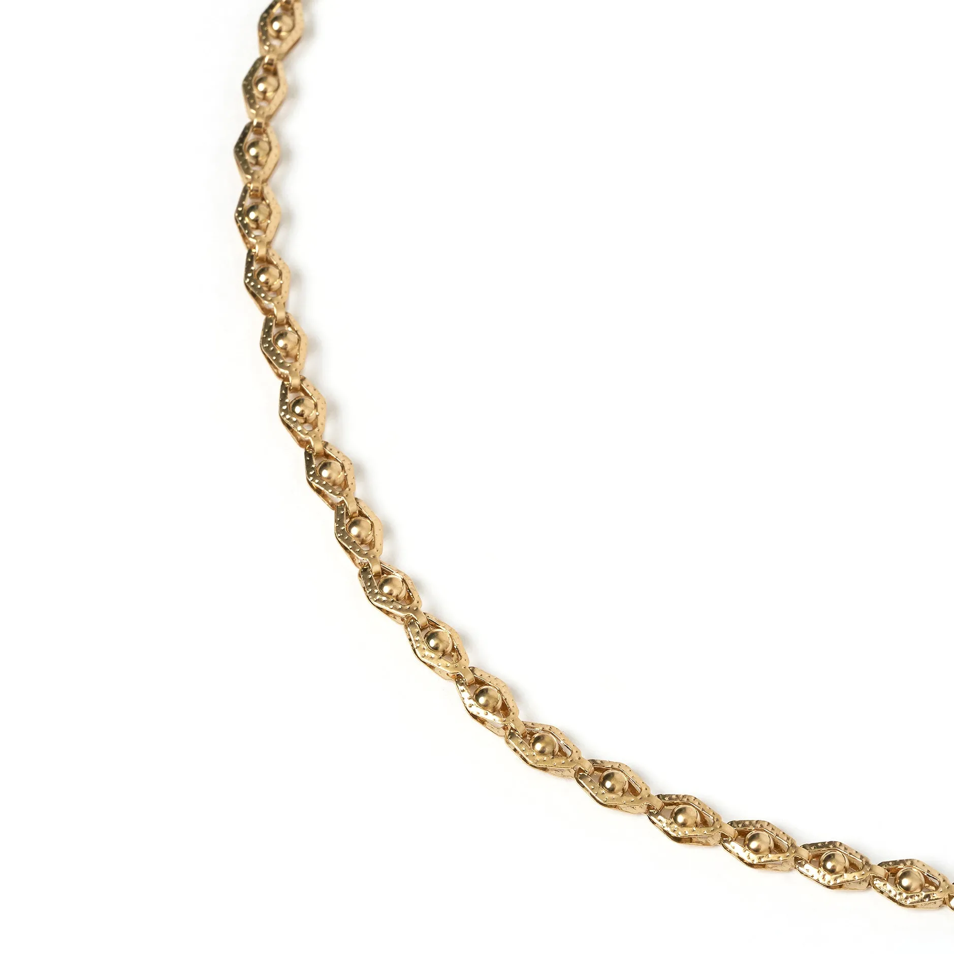 Totti Gold Necklace sold by Arms Of Eve product image thumbnail 5