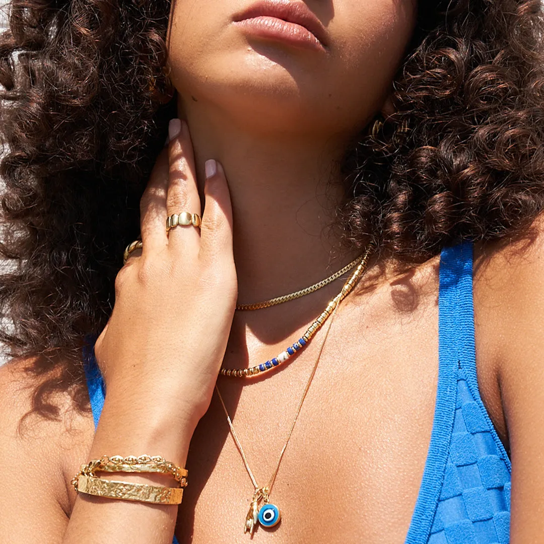 Senses Charm Combo Necklace sold by Arms Of Eve product image thumbnail 5