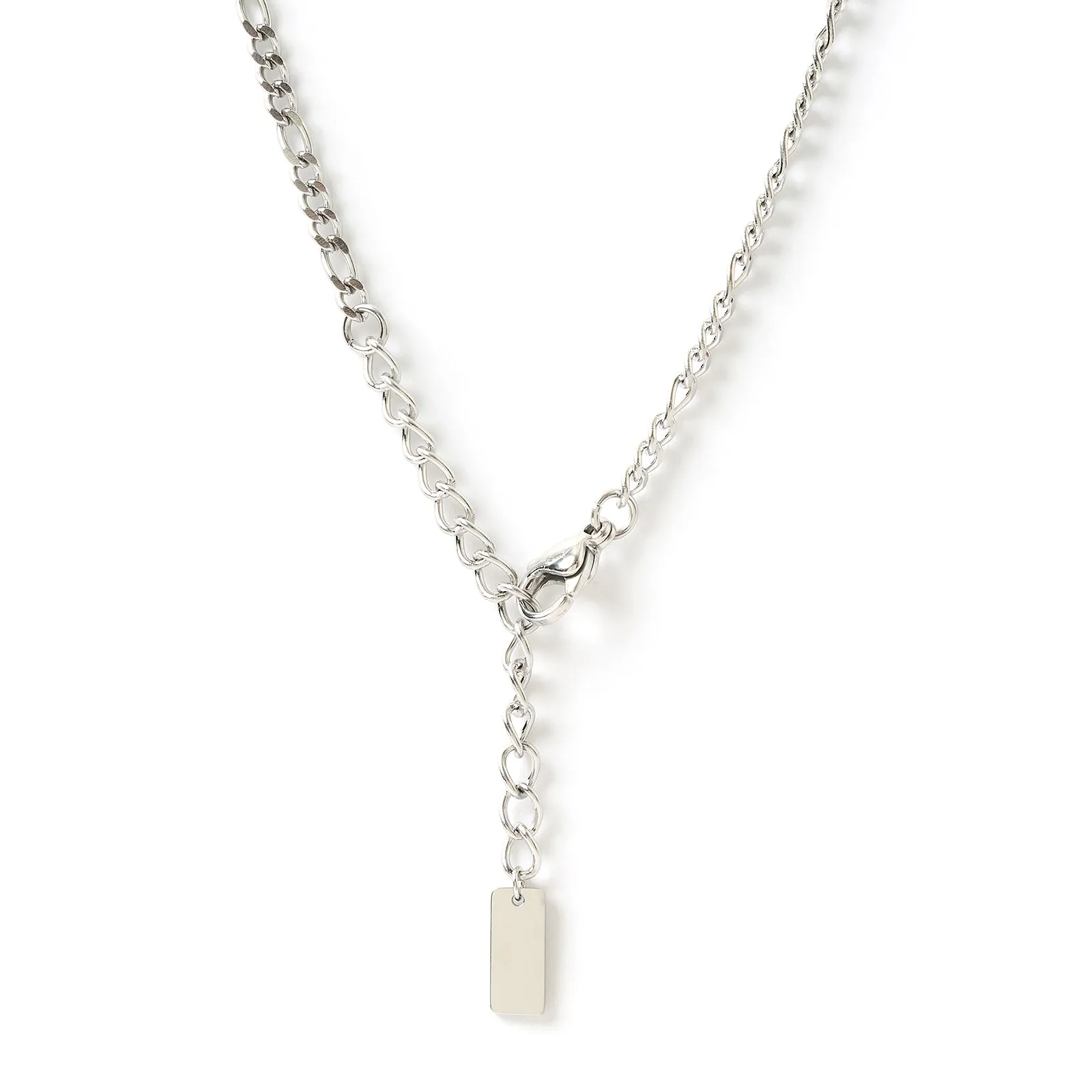 Rose Heart Necklace - Silver sold by Arms Of Eve product image thumbnail 5