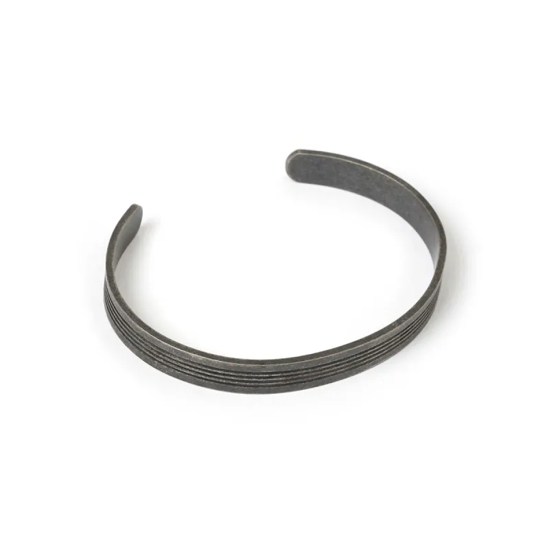 Tasman Cuff Bracelet - Black sold by Arms Of Eve