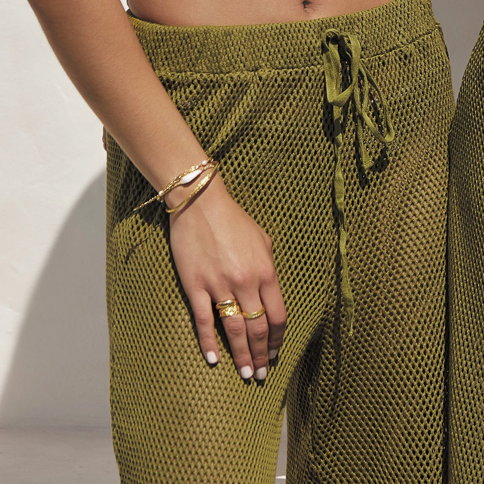 Positano Pants - Pistachio sold by Arms Of Eve product image thumbnail 2