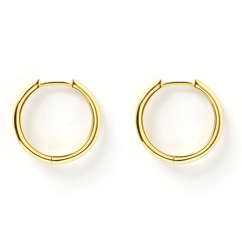 Scarlet Gold Hoop Earrings sold by Arms Of Eve