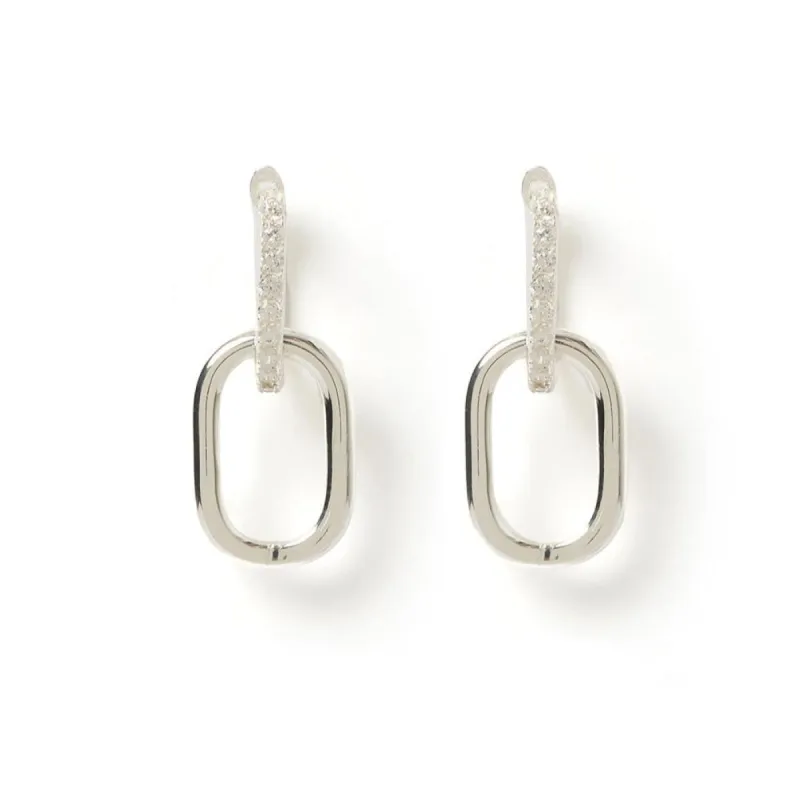 Molly Silver Earrings sold by Arms Of Eve