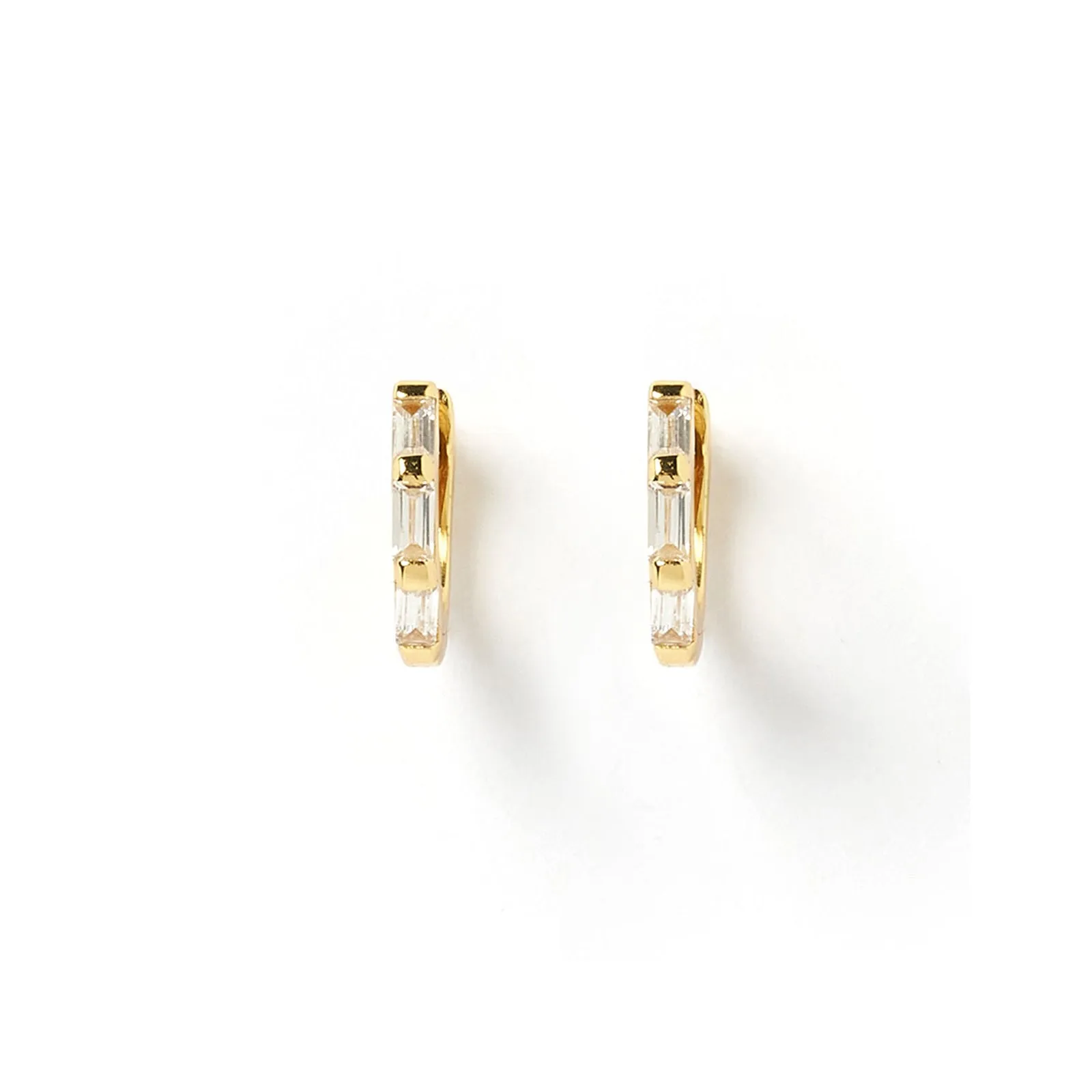 Holi Gold Huggie Earrings sold by Arms Of Eve