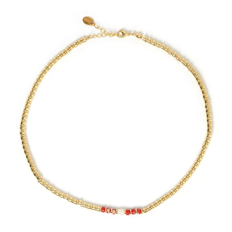 Capri Necklace - Red sold by Arms Of Eve