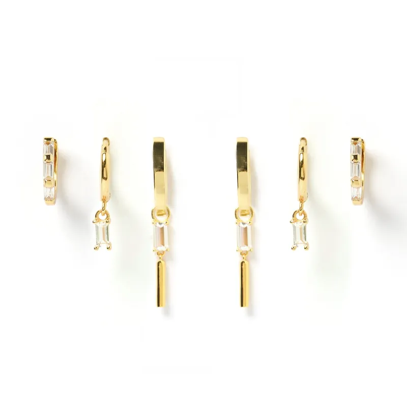 Satin Earring Stack sold by Arms Of Eve