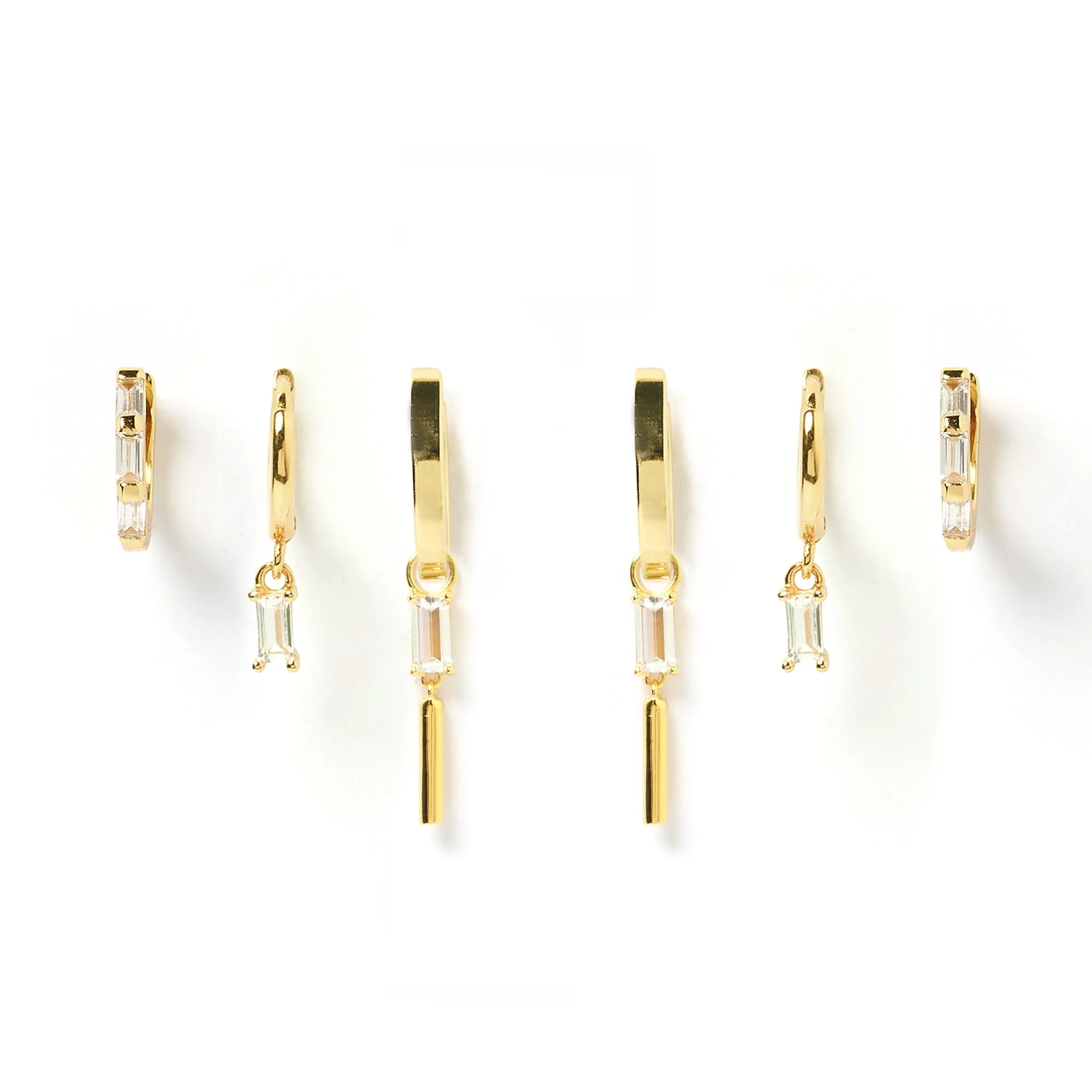 Satin Earring Stack sold by Arms Of Eve