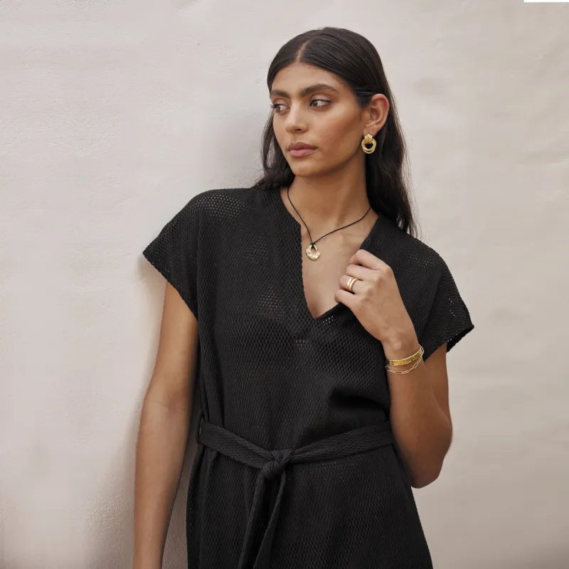 Piza Dress - Liquorice sold by Arms Of Eve