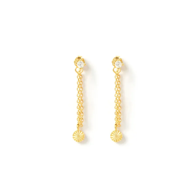 Dionne Gold Earrings made by Arms Of Eve