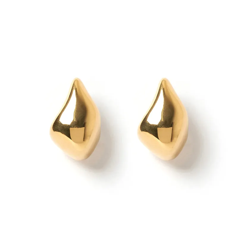 Delphine Gold Earrings sold by Arms Of Eve