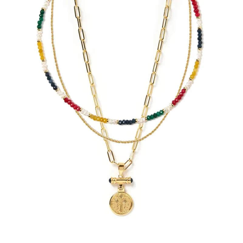 Little Italy Necklace Stack sold by Arms Of Eve