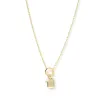 Letter Tag 'O' Charm Necklace sold by Arms Of Eve