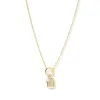 Letter Tag 'O' Charm Necklace sold by Arms Of Eve
