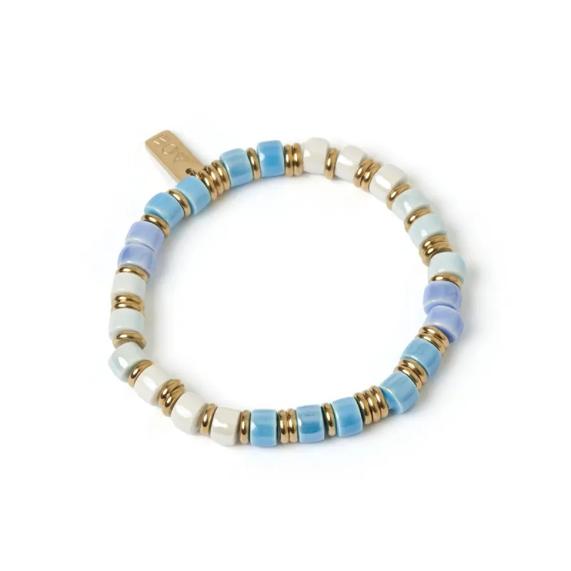 Skylar Ceramic and Gold Bracelet - Riviera sold by Arms Of Eve